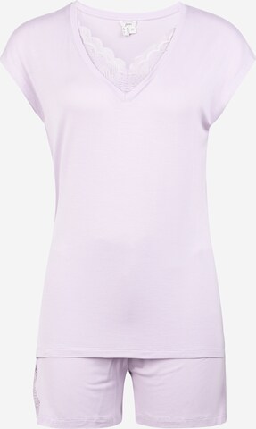 ESPRIT Short Pajama Set in Purple: front