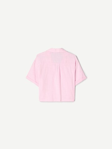 Chemisier Bershka en rose