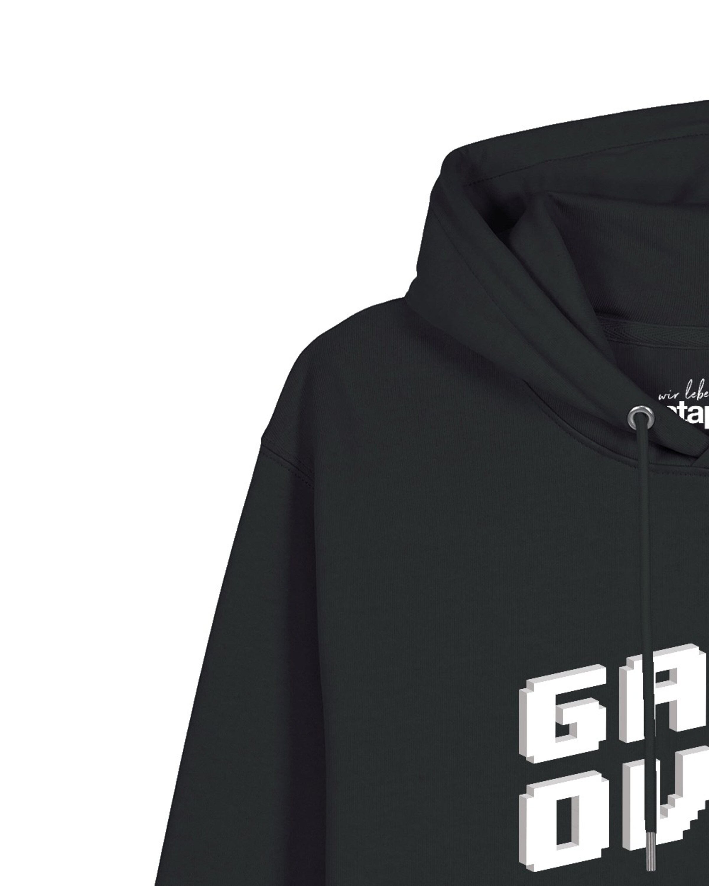 Felpa 'Game Over' di Watapparel in nero
