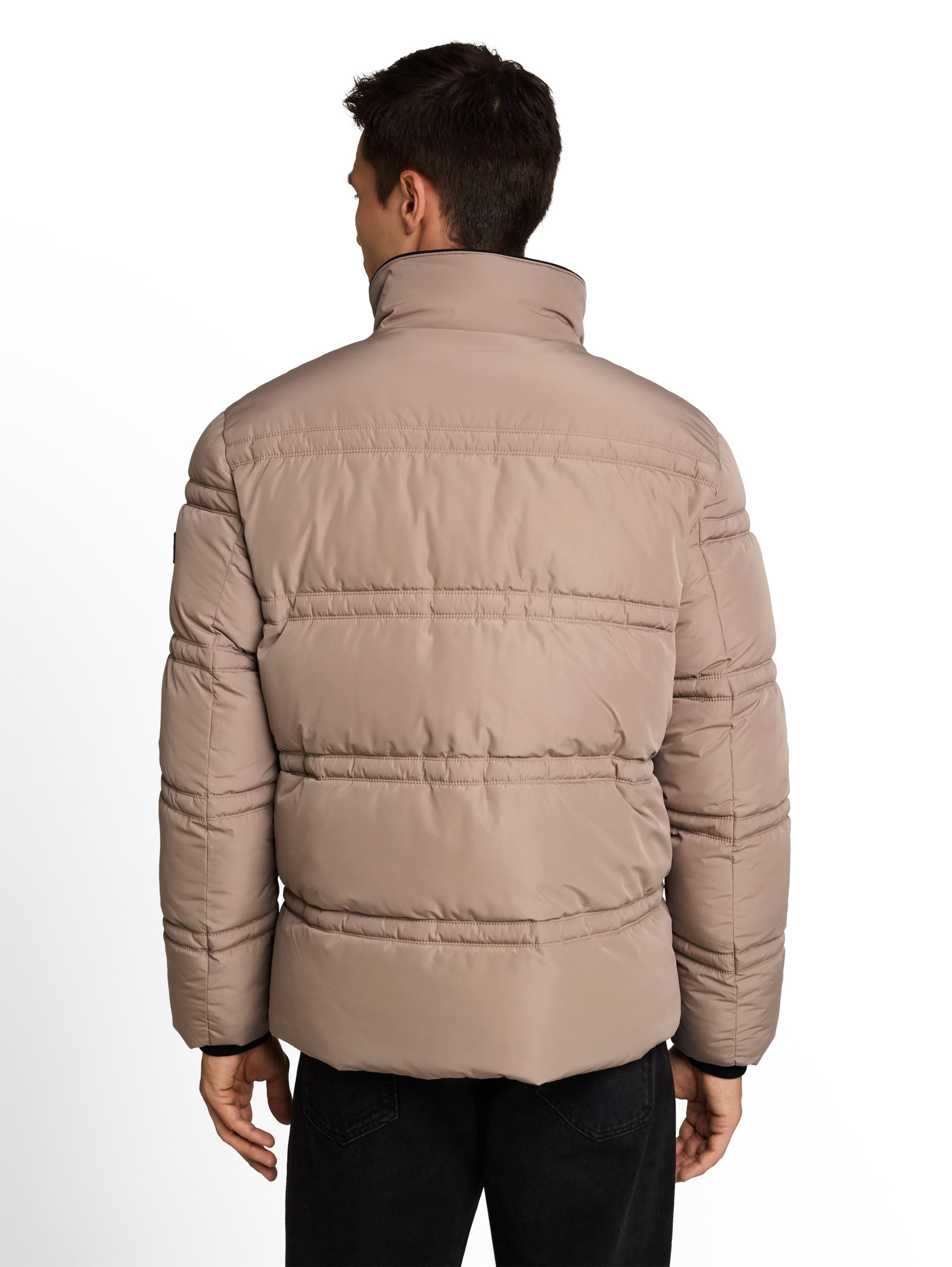 TOM TAILOR Winter jacket in Brown