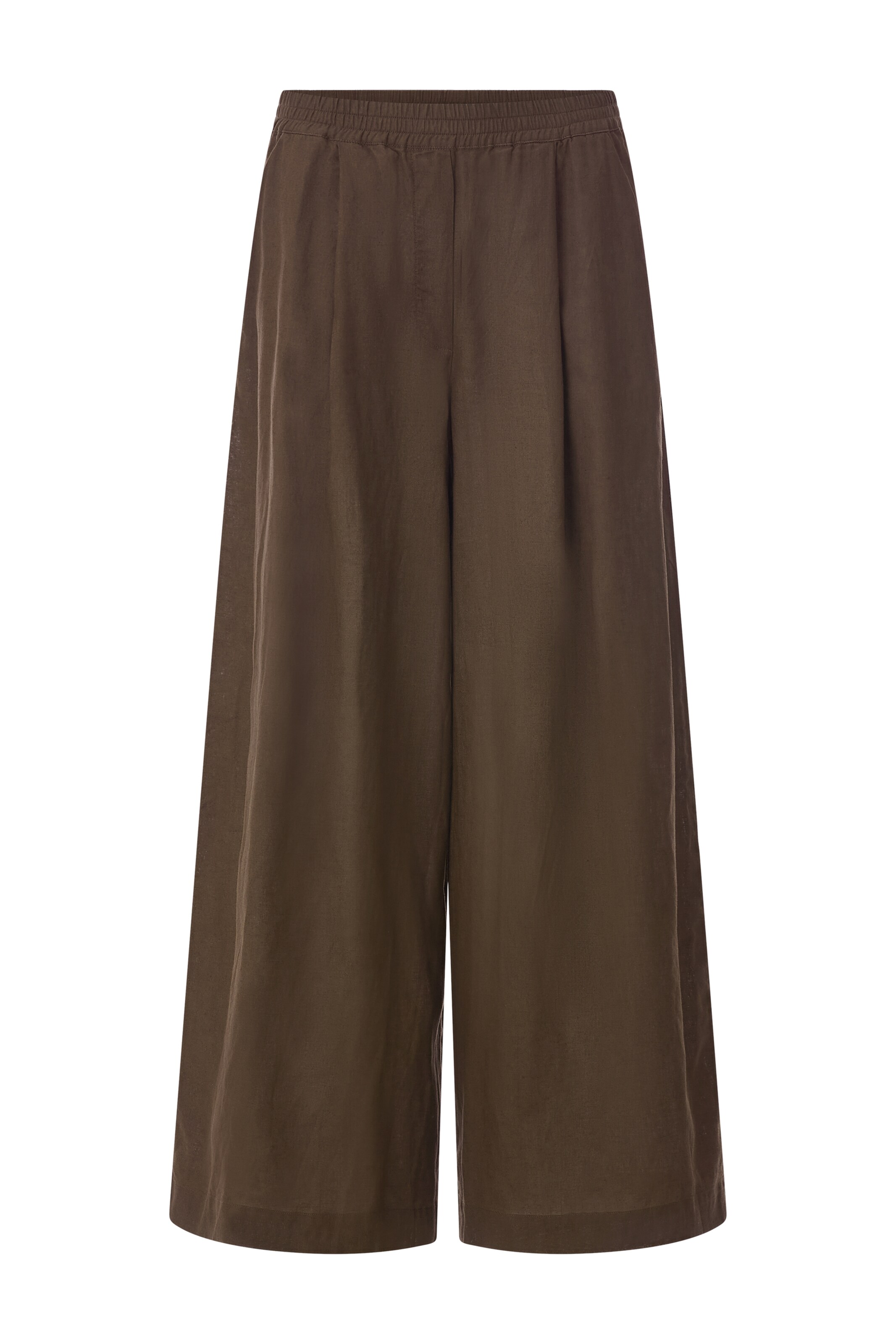 Regular Pantalon Rich & Royal en marron : devant