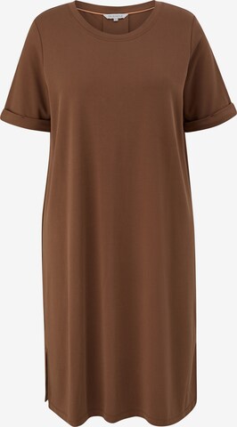 Robe TRIANGLE en marron : devant