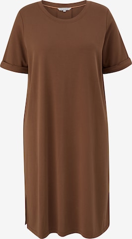 TRIANGLE Dress in Brown: front