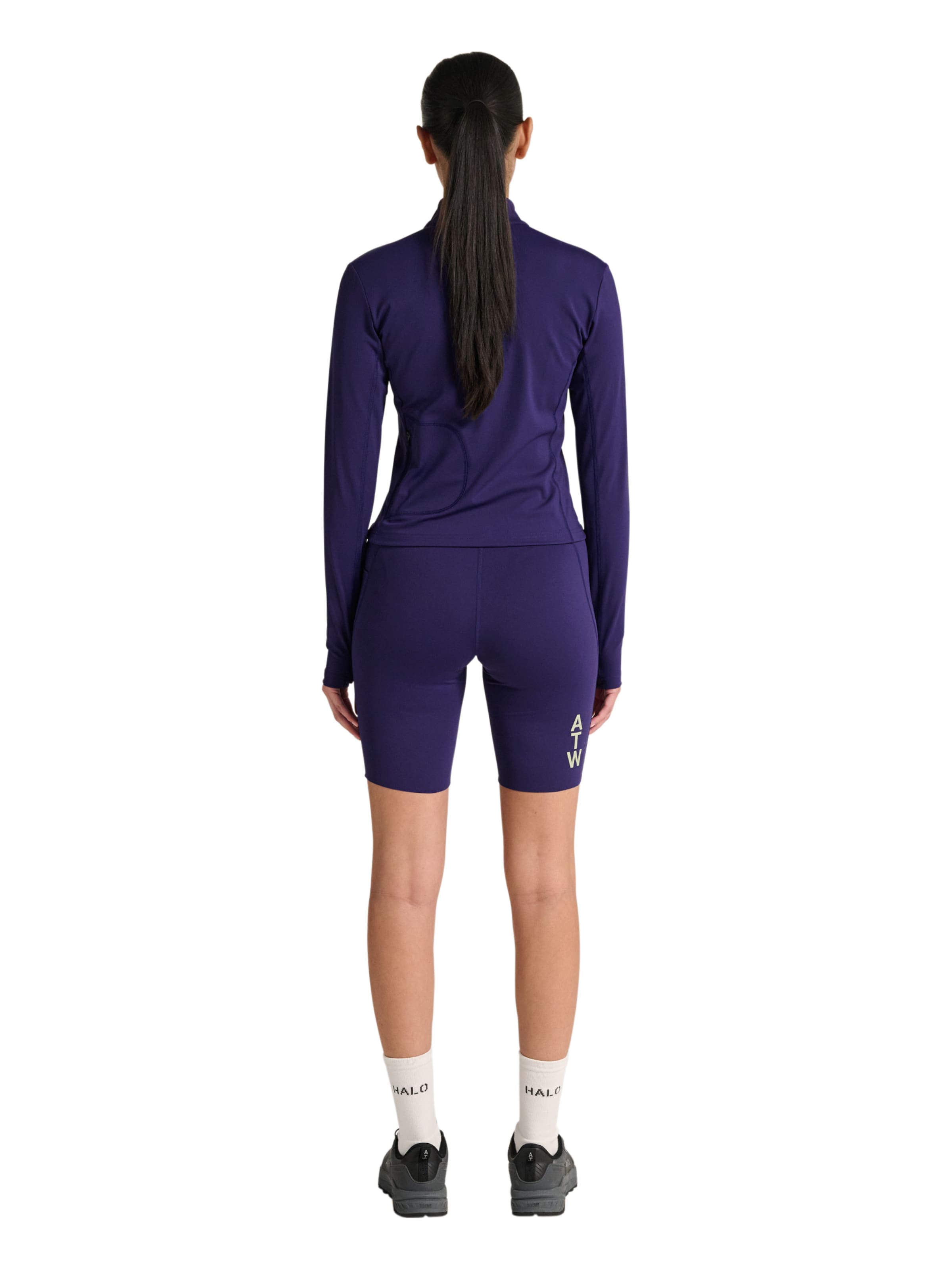 HALO Skinny Workout Pants in Purple