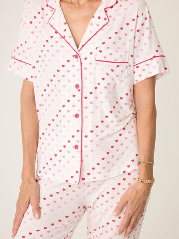 PJ Salvage Pajama shirt ' Daily Dreams ' in White