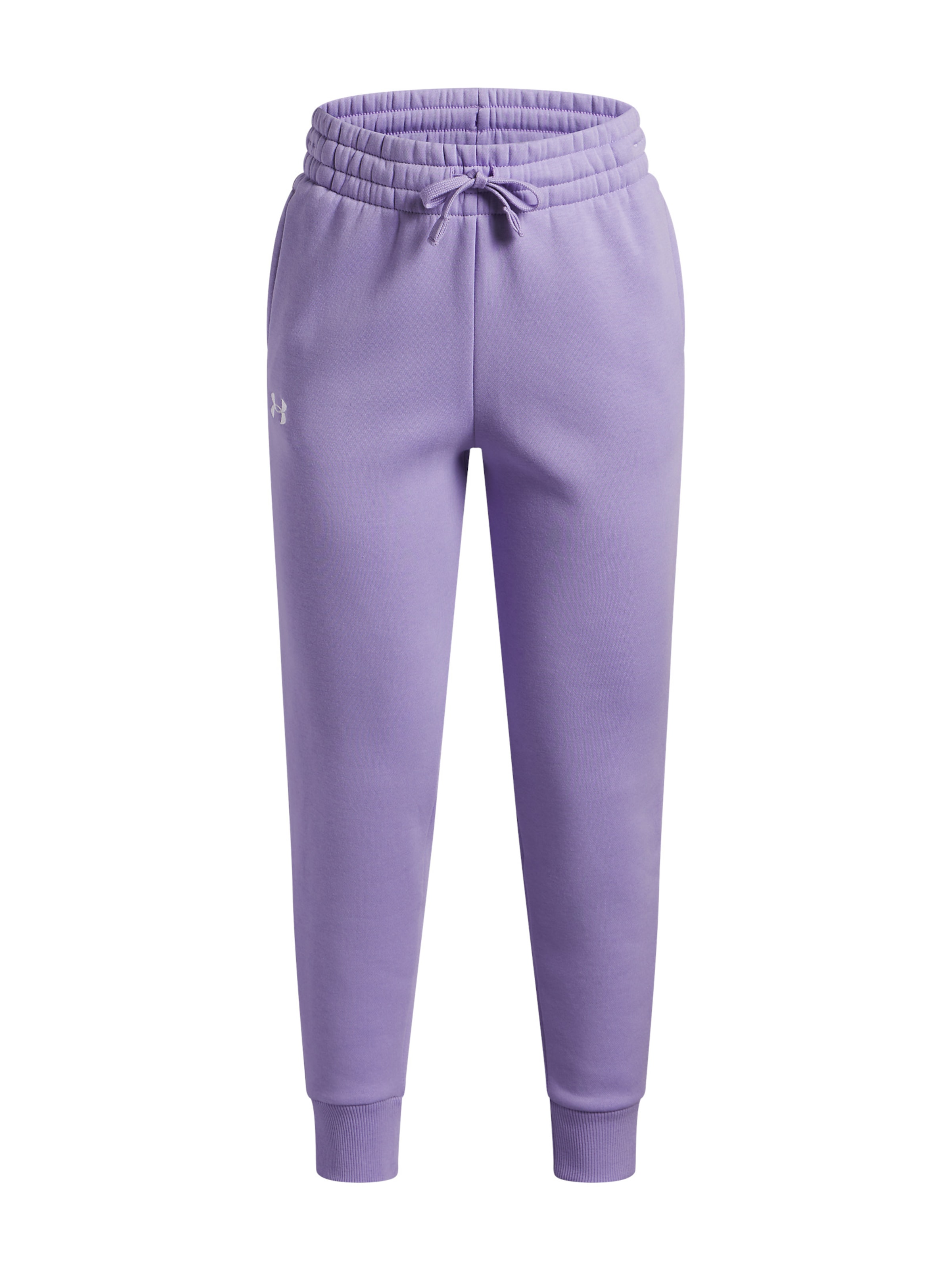 UNDER ARMOUR Tapered Sporthose in Lila: Vorderseite