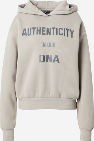 Sweat-shirt 'Milo' Gina Tricot en gris : devant