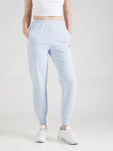 ELLESSE Tapered Broek 'Queenstown' in Blauw: voorkant