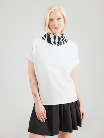 Maglietta 'Glow and Grow' di Blutsgeschwister in bianco: frontale