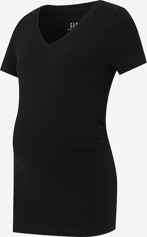 Gap Maternity - Camiseta en negro: frente