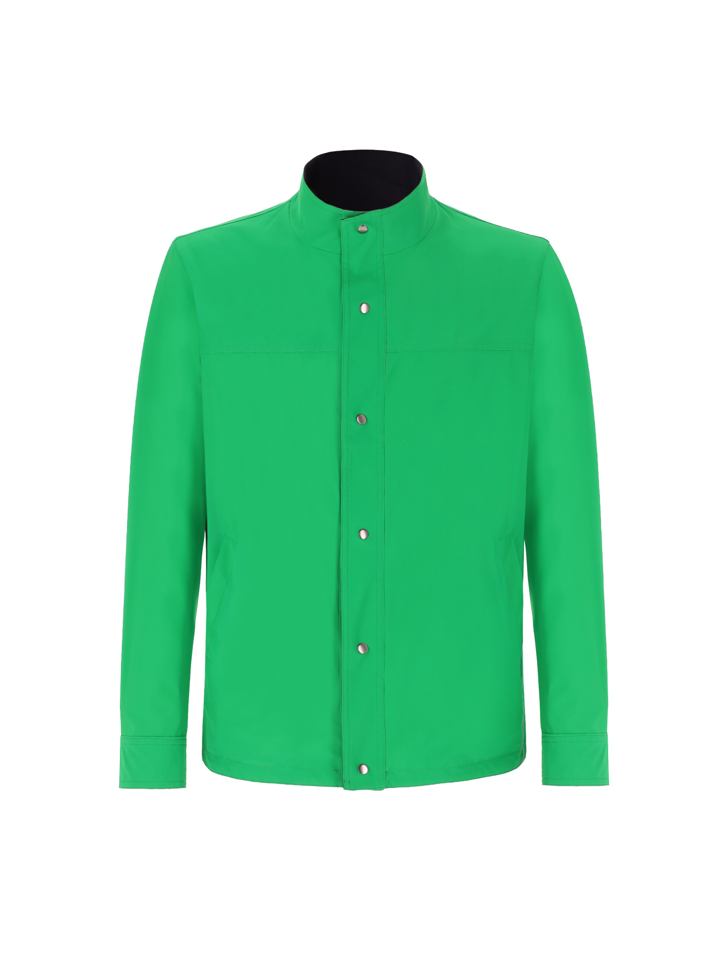 Distretto12 Between-season jacket in Green: front