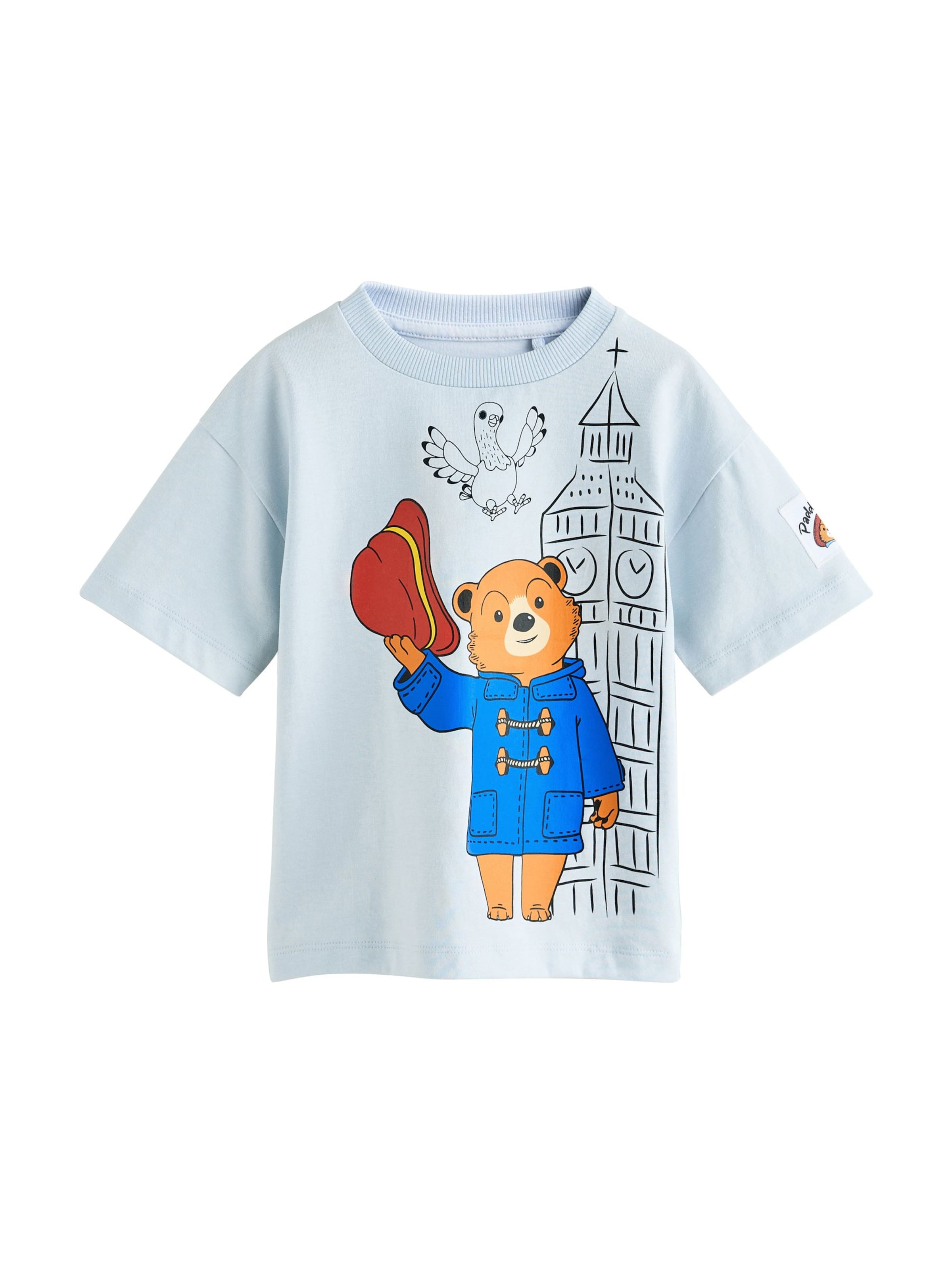 Next Футболка 'Paddington Bear' в Синий: спереди