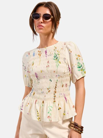 Friends Like These Bluse in Beige: Vorderseite