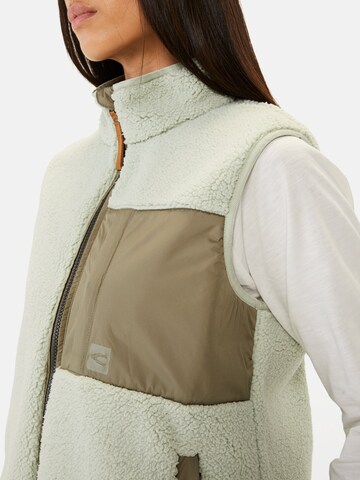 CAMEL ACTIVE Weste mit Stehkragen in Grün