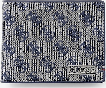 Portamonete 'Boston' di GUESS in blu: frontale