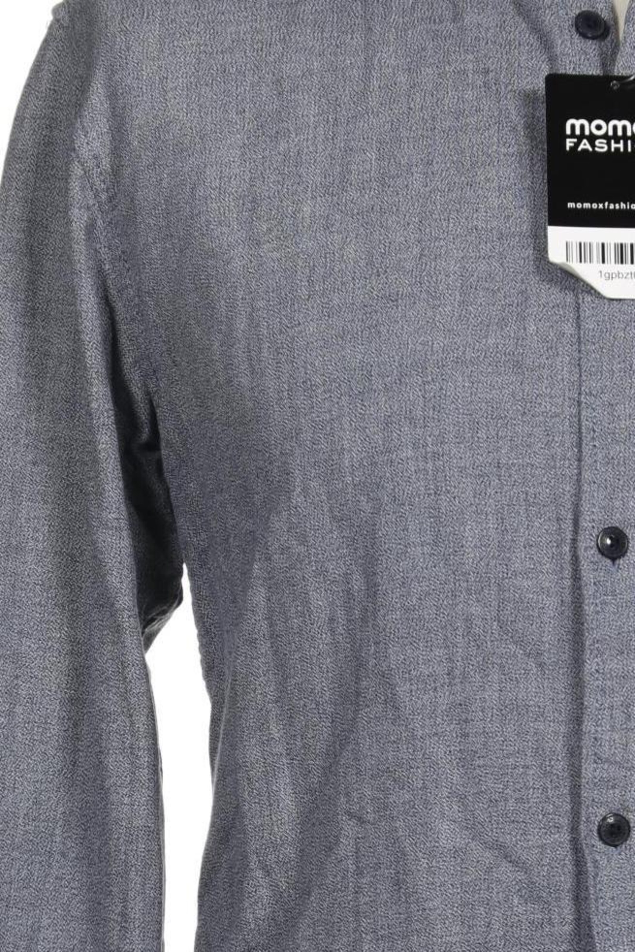 JACK & JONES Button Up Shirt in M in Grey