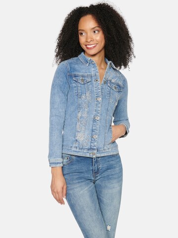KOROSHI Tussenjas in Blauw: voorkant