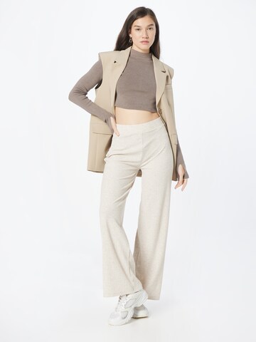 ONLY Wide leg Pants 'Nella' in Grey