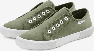 LASCANA Sneaker in Grün