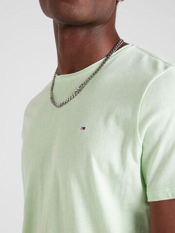 Tommy Jeans Shirt 'JASPE' in Green