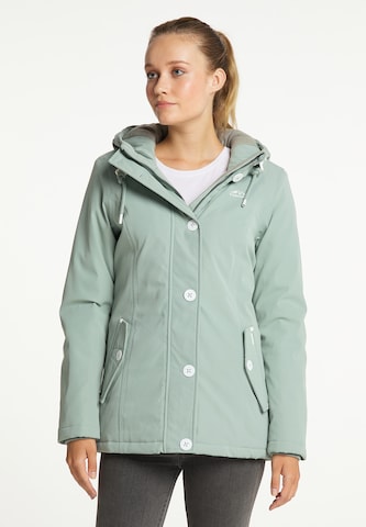 ICEBOUND Winter Jacket in Green: front