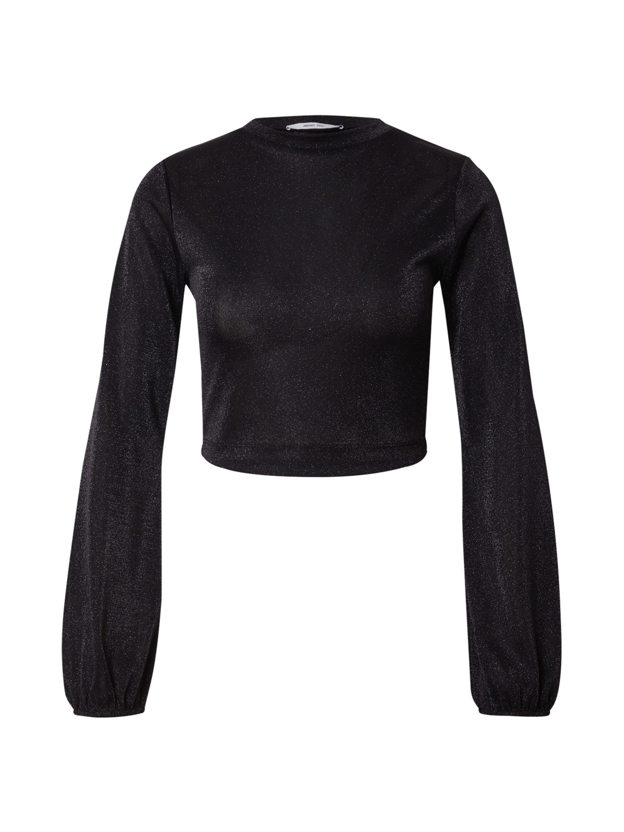 ABOUT YOU - Camisa 'Larina' em preto: frente