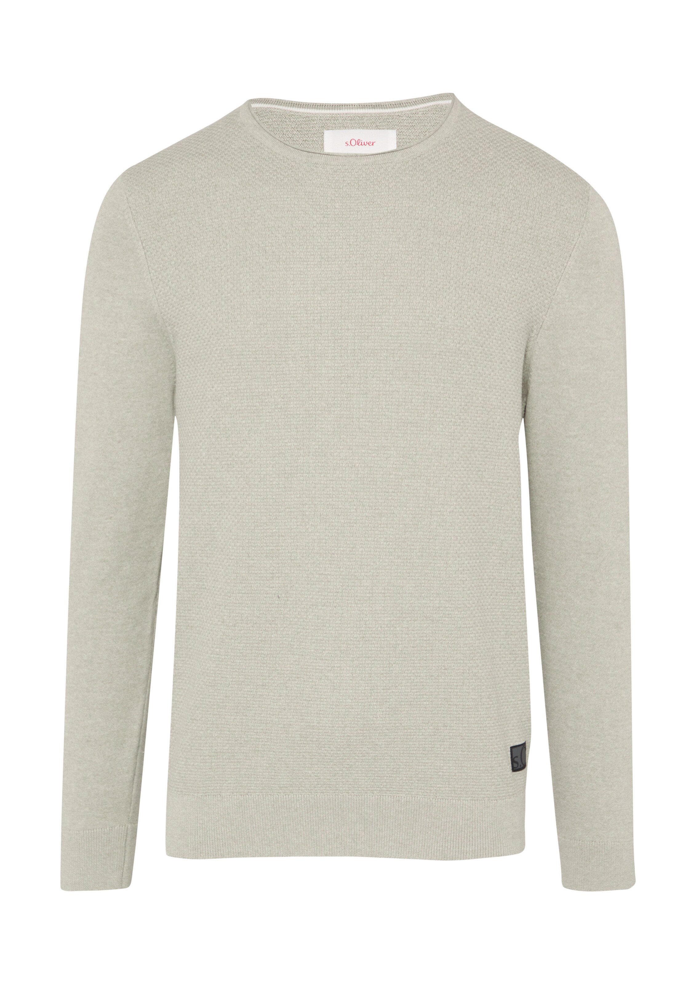 s.Oliver Pullover in Weiß: Vorderseite