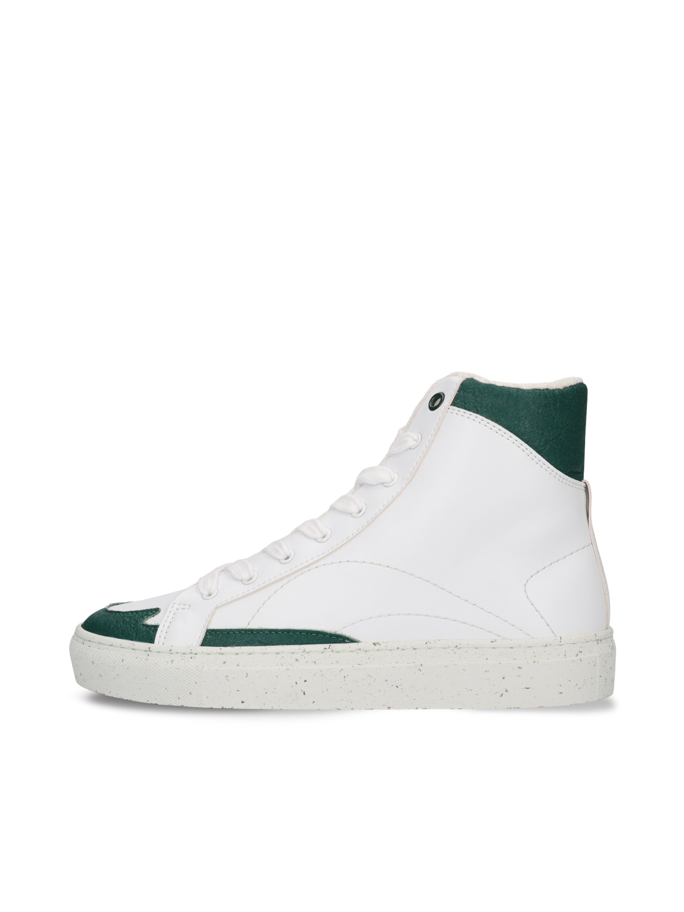 nae Vegan Shoes Sneakers hoog 'London' in Wit: voorkant