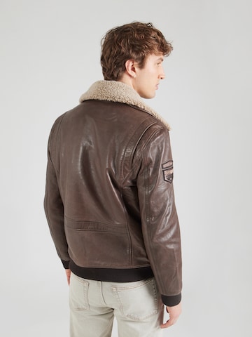 Mauritius Between-season jacket 'Starpilot' in Brown