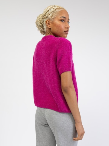 BROKE + SCHÖN Strickjacke 'Kurzarm Strickjacke'‌‌‌‌ in Pink
