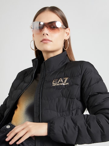 EA7 Emporio Armani Prehodna jakna 'GIUBBOTTO' | črna barva