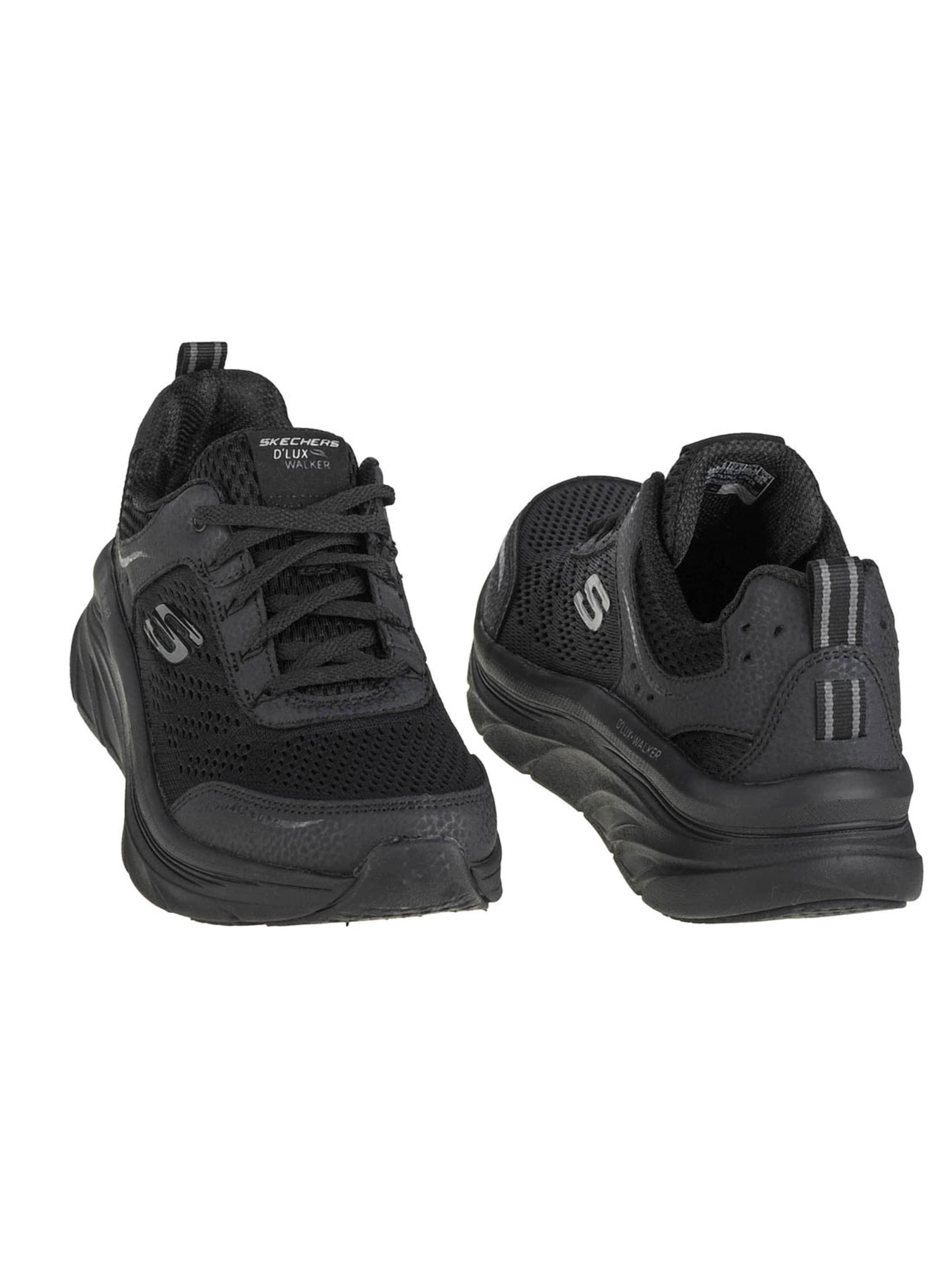 Baskets basses 'Skechers Relaxed Fit: D'Lux Walker - Infinite Motion' SKECHERS en noir