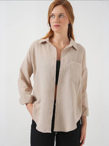 Camicia da donna di Bigdart in beige