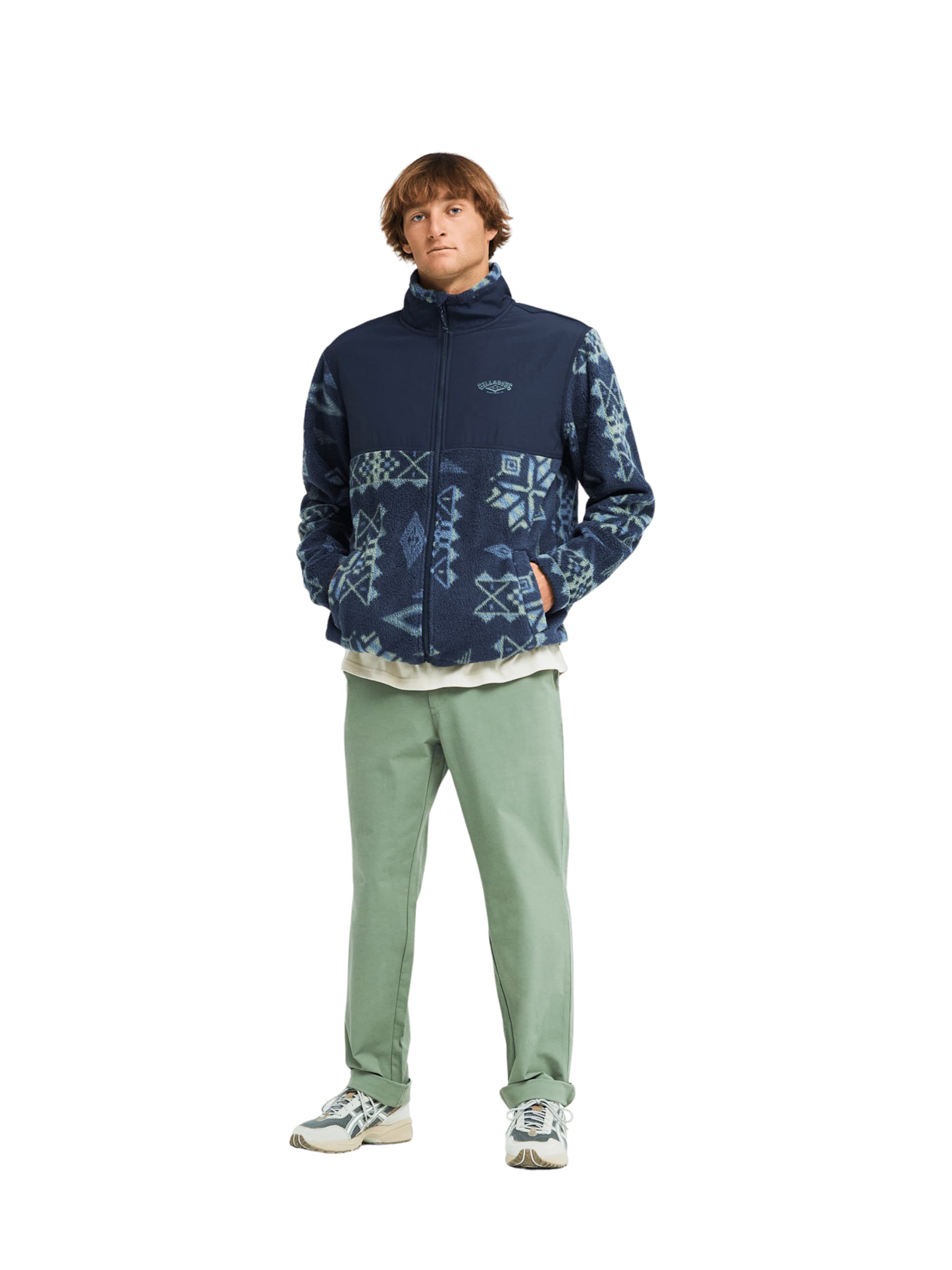 BILLABONG Fleece Jacket 'Adventure Division' in Blue