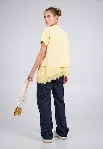 OH APRIL - Camiseta 'Ella' en amarillo