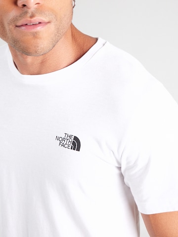 THE NORTH FACE Koszulka 'MOUNTAIN SKETCH' w kolorze biały