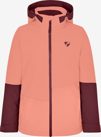 ZIENER Athletic Jacket 'AVAK' in Orange: front