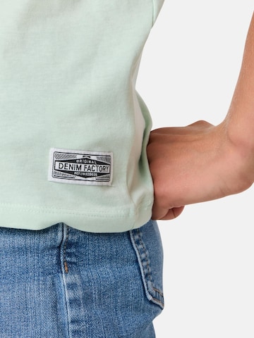 Denim Factory Shirt 'San Diego' in Groen