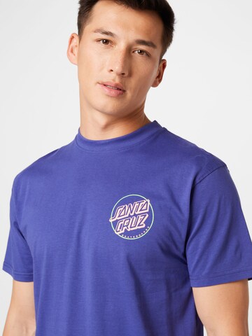 Santa Cruz T-Shirt 'Slasher Flip' in Blau