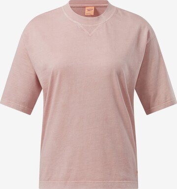 Reebok Classics Shirt in Pink: front