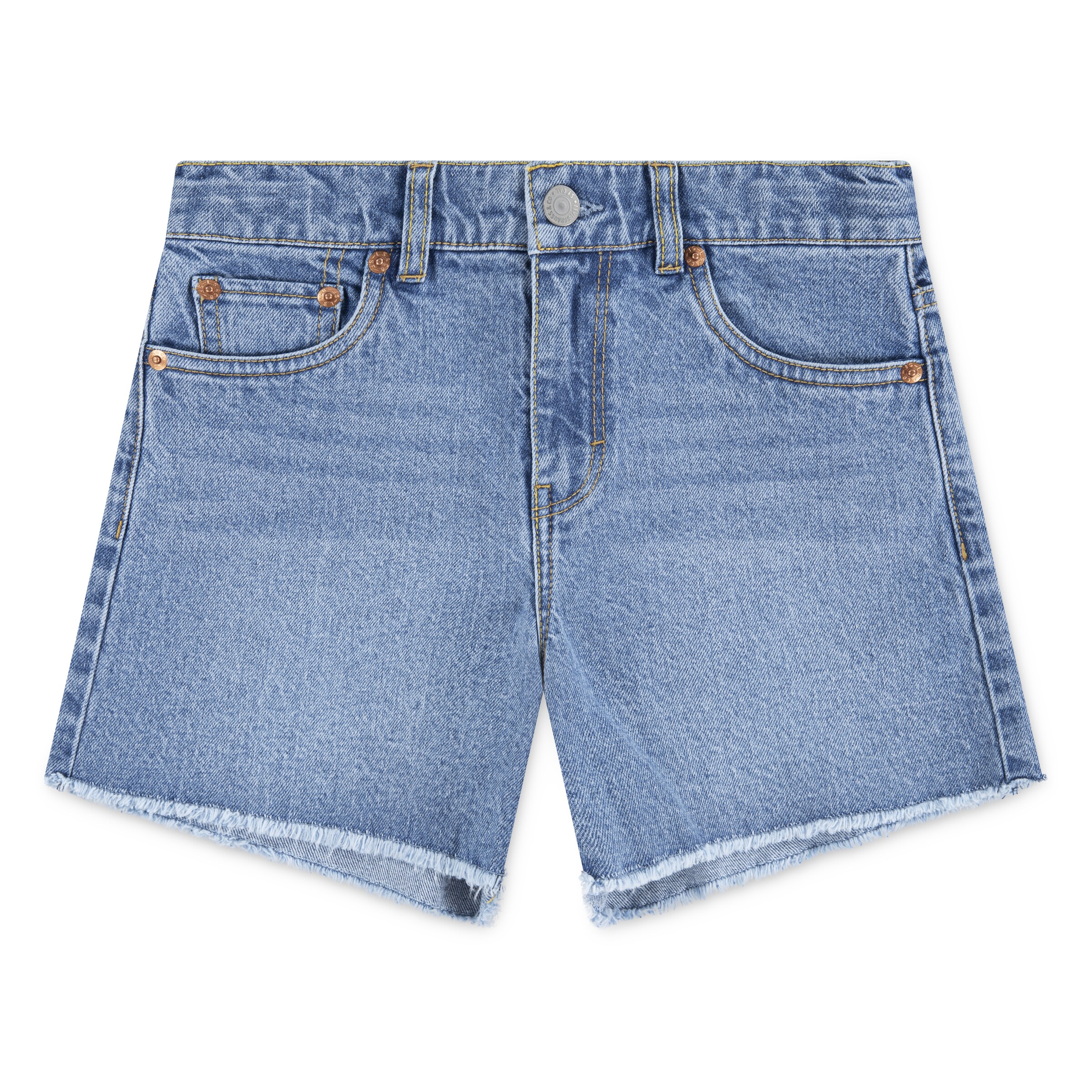 Levi's Kids Wide leg Jeans in Blue: front