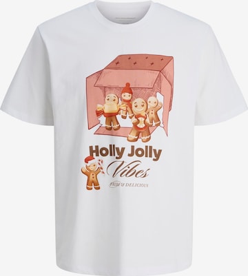 JACK & JONES Shirt in White: front