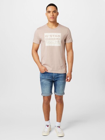 G-Star RAW Slimfit Džíny – modrá