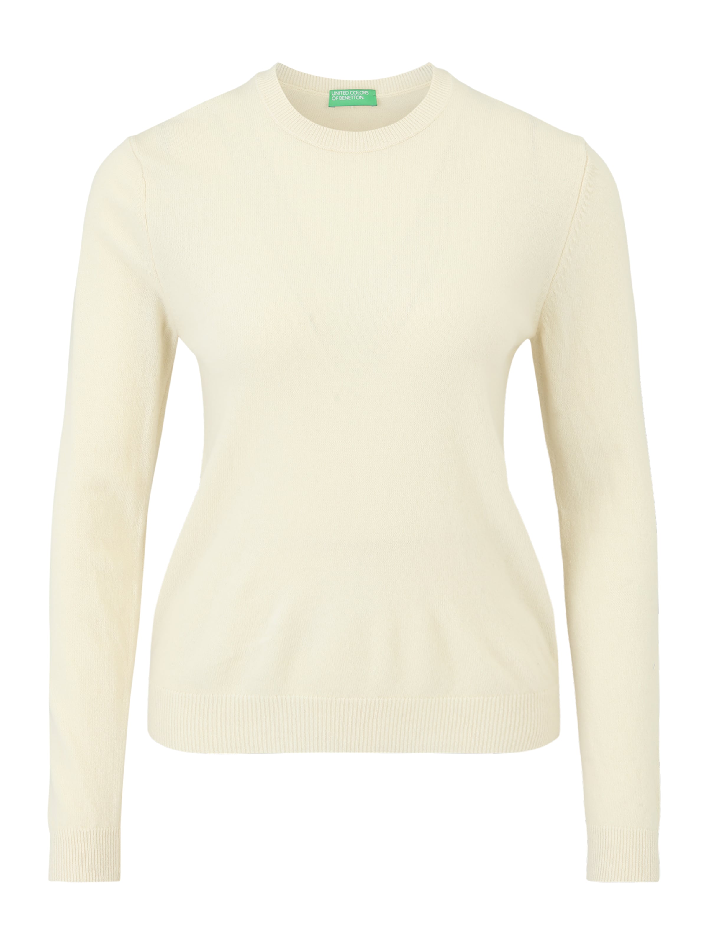 UNITED COLORS OF BENETTON Trui in Beige: voorkant