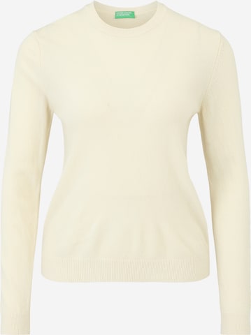 UNITED COLORS OF BENETTON Trui in Beige: voorkant