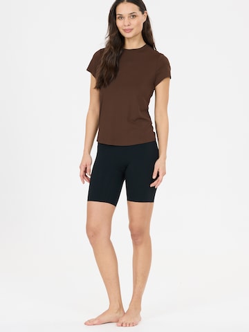 Athlecia Performance Shirt 'Miwa V2' in Brown