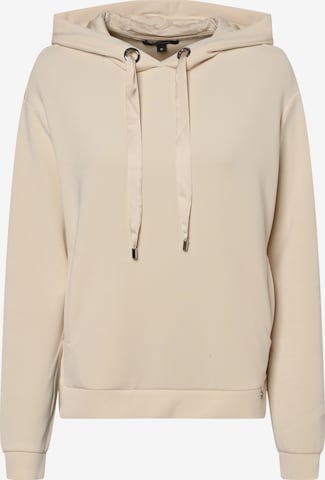 COMMA Sweatshirt in Beige: front