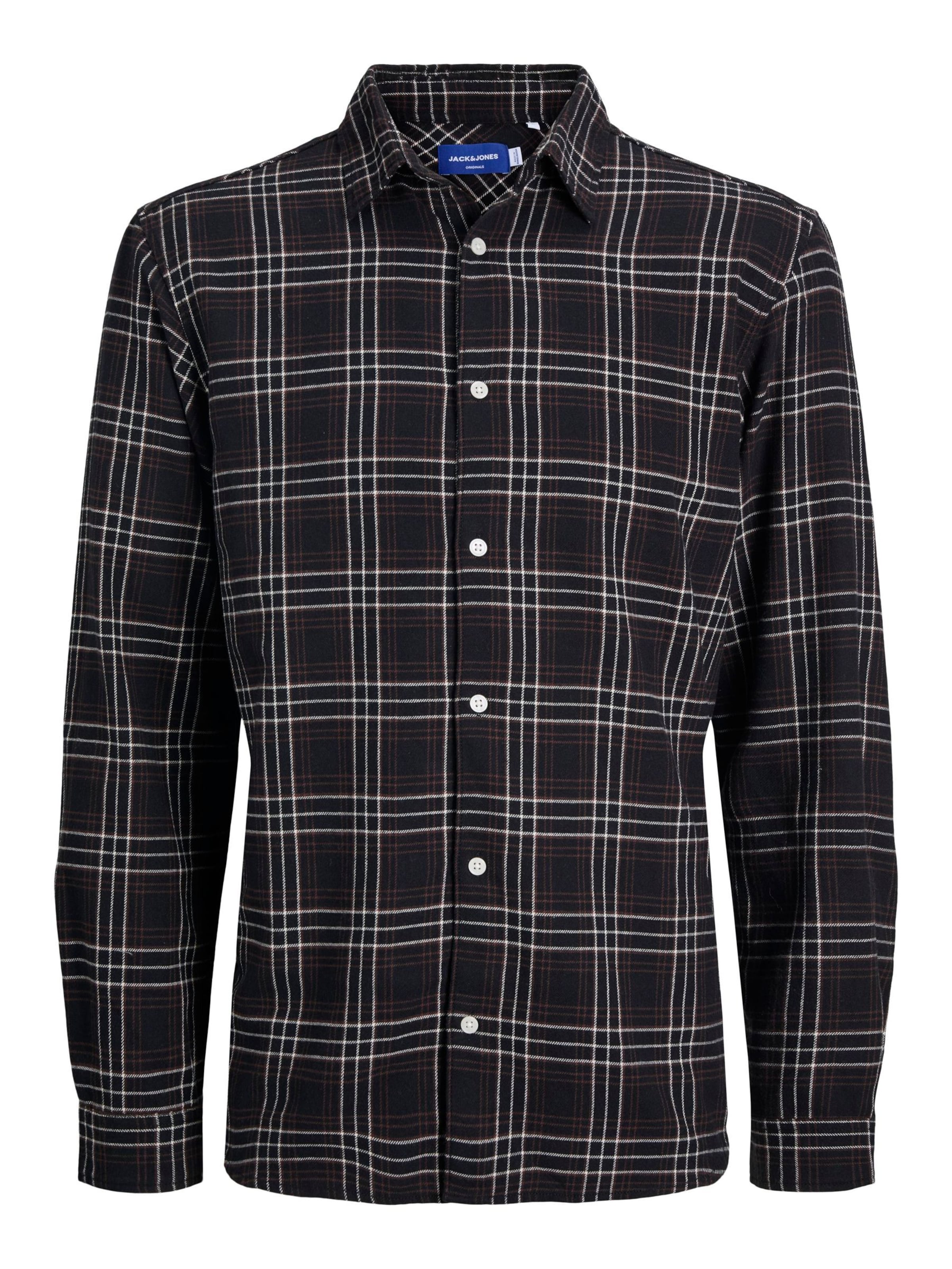 JACK & JONES Skjorte i sort: forside