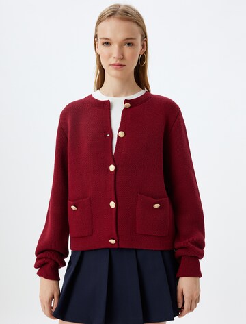 Koton Strickjacke in Rot: Vorderseite