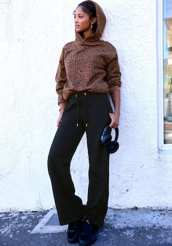 BUFFALO Loosefit Hose in Schwarz